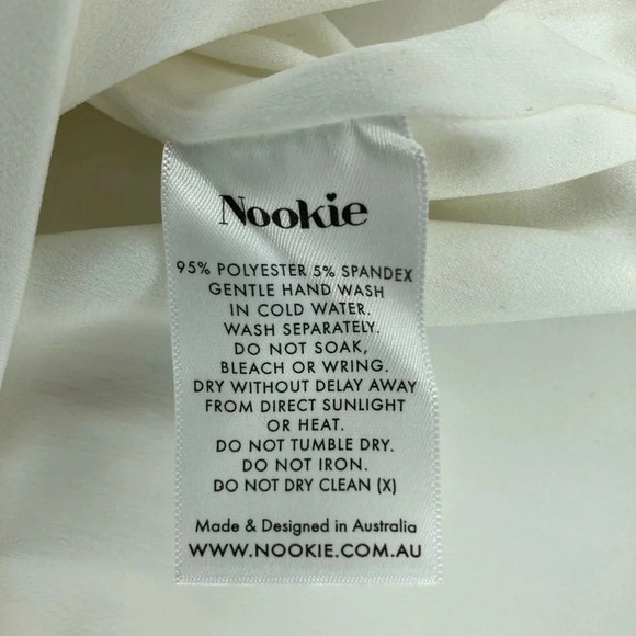 Revolve Nookie Lexi Chain Mini Dress NWT | White | Size XS - Picture 7 of 7